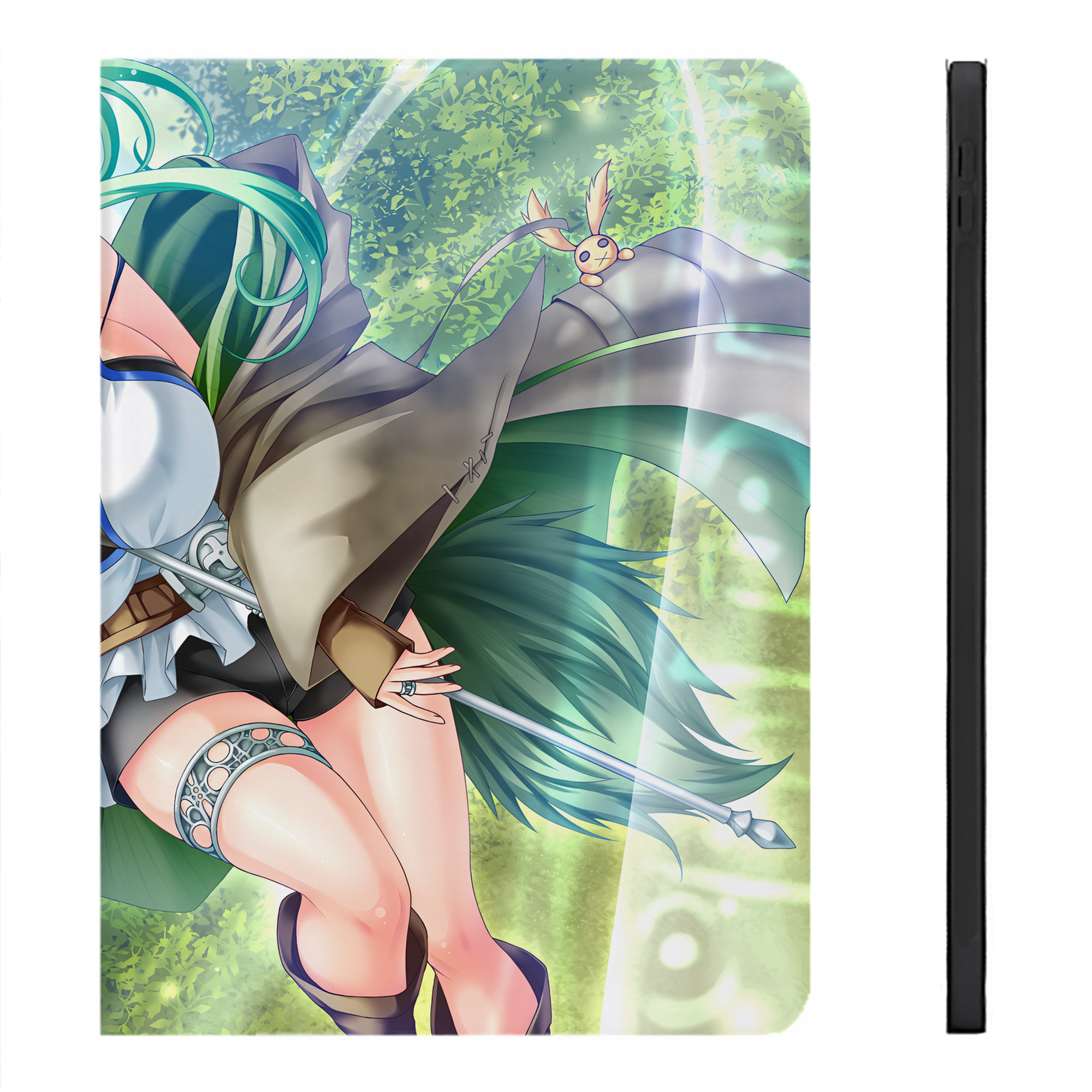 （画像用） 遊☆戯☆王 Yu-Gi-Oh! IPadケース ペンホルダー付き ブックスタイルデザイン